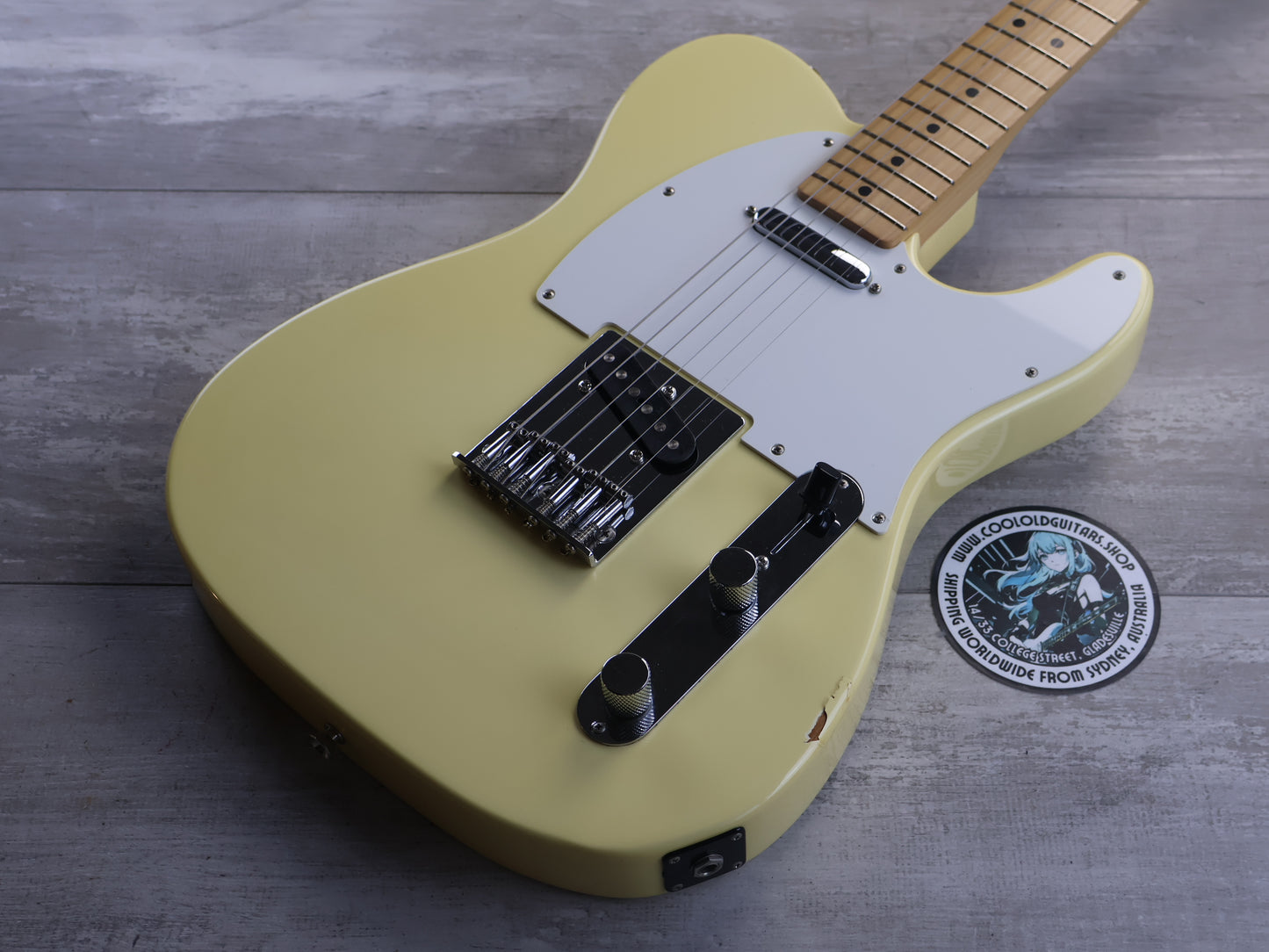 2007 Fender Japan TL-STD Telecaster Standard (Vintage White)