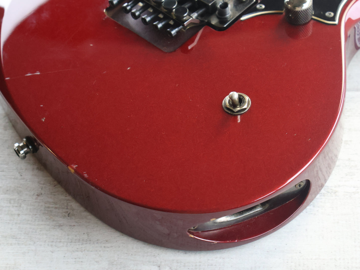 2009 ESP Japan VP-L-FR Eclipse w/EMG's (Deep Candy Apple Red)
