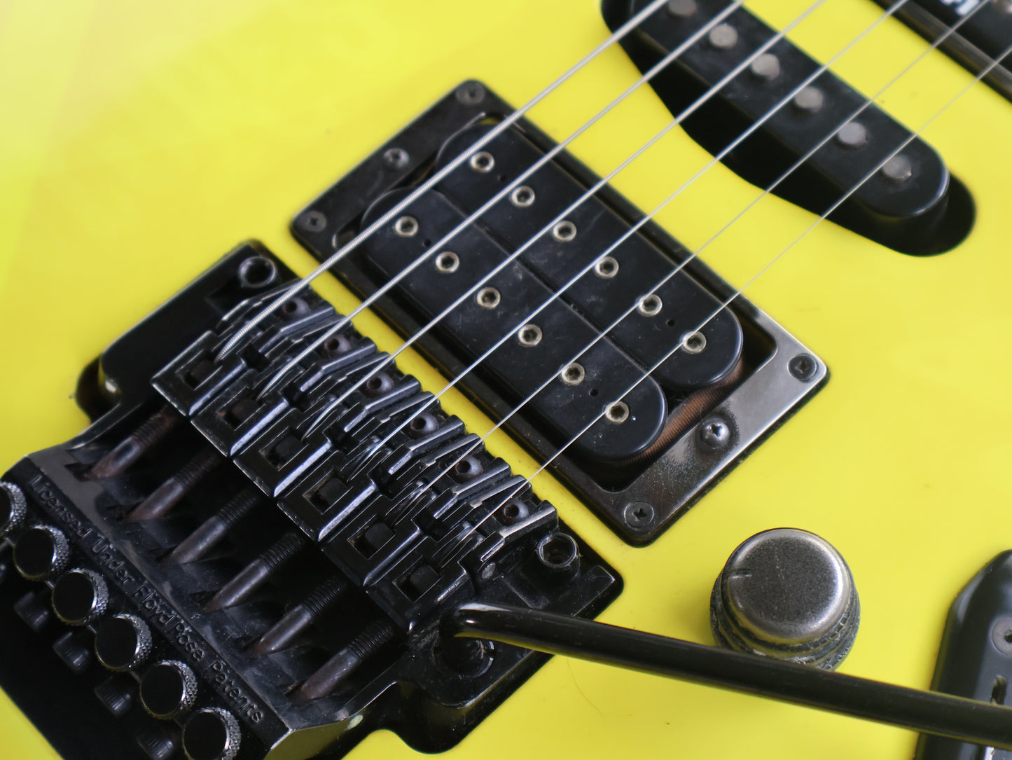 1991 Ibanez Japan FGM100 Frank Gambale Signature Model Saber (Desert Sun)
