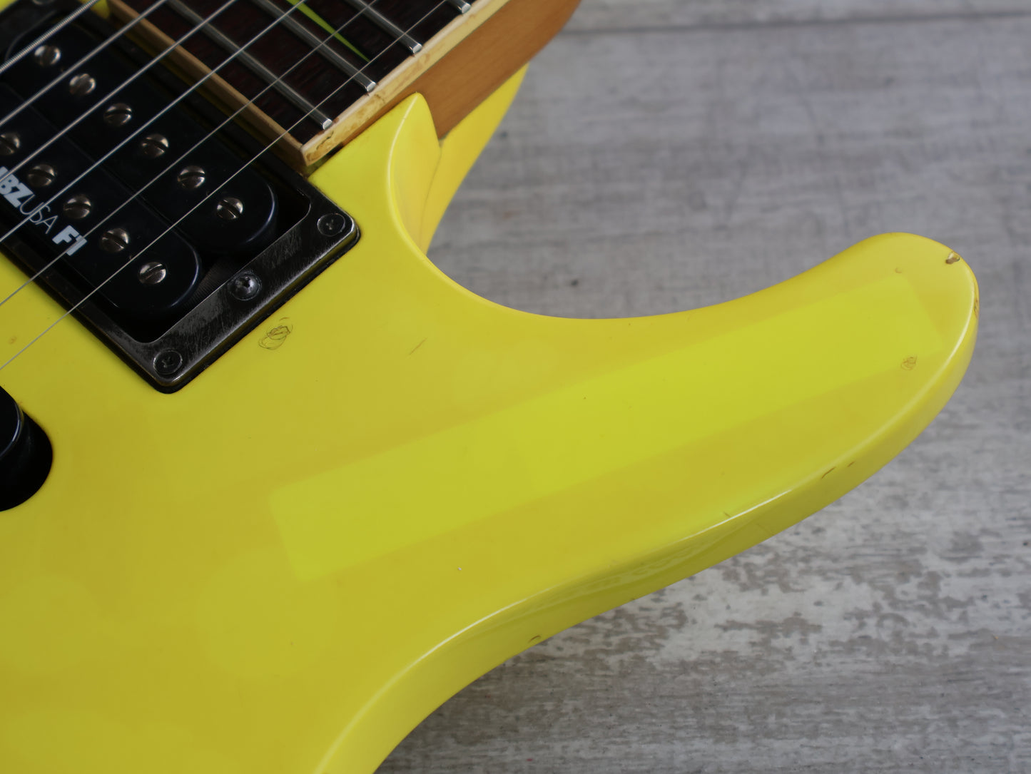 1991 Ibanez Japan FGM100 Frank Gambale Signature Model Saber (Desert Sun)