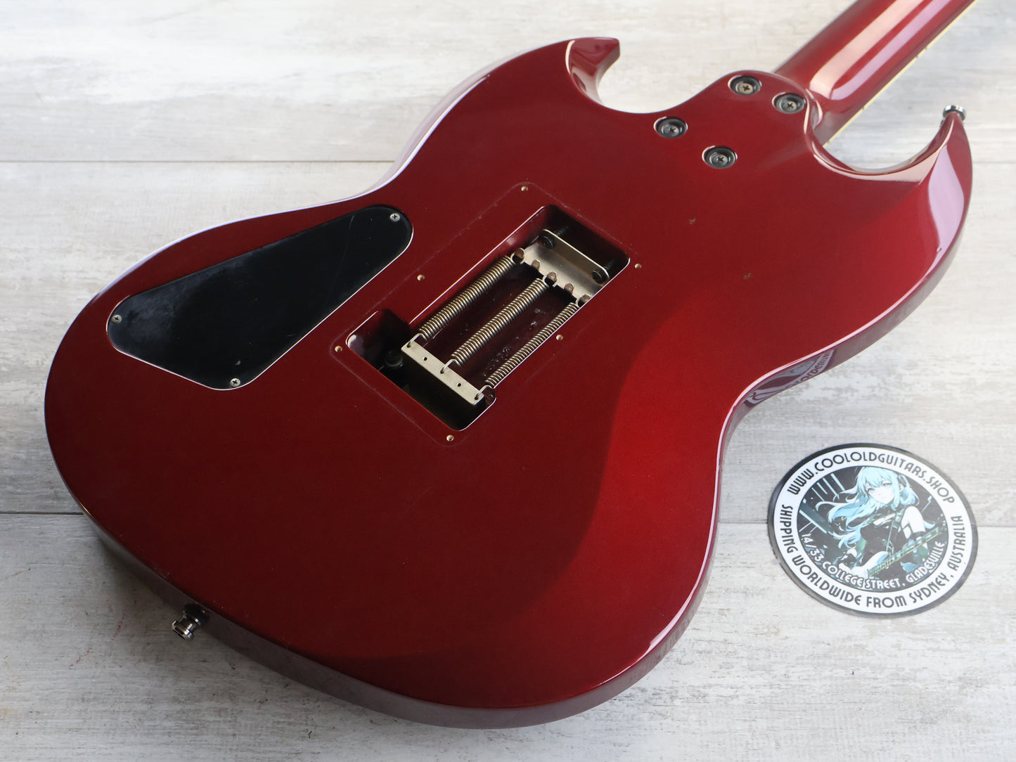 2009 ESP Japan VP-L-FR Eclipse w/EMG's (Deep Candy Apple Red)