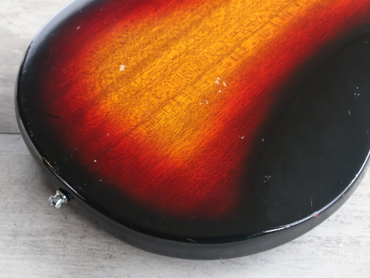 1960's Teisco Japan BS-101 Short Scale Bass w/Goldfoil (Sunburst)