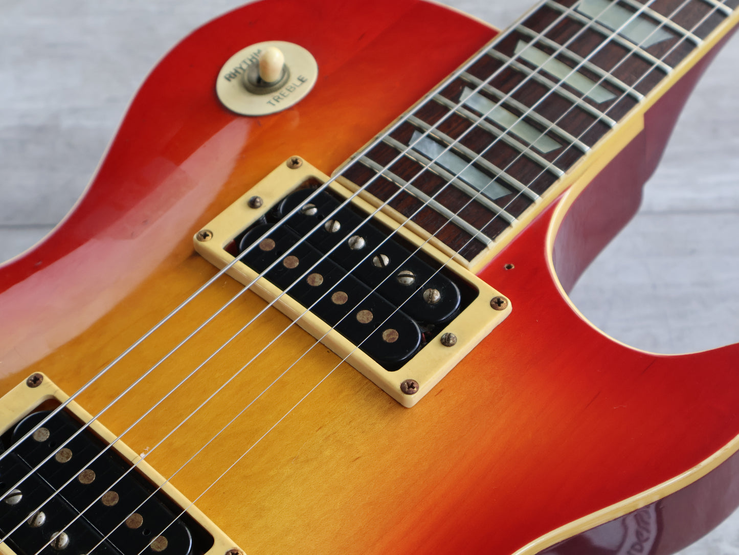 1980 Greco Japan EG-450 Super Power Les Paul Standard (Cherry Sunburst)