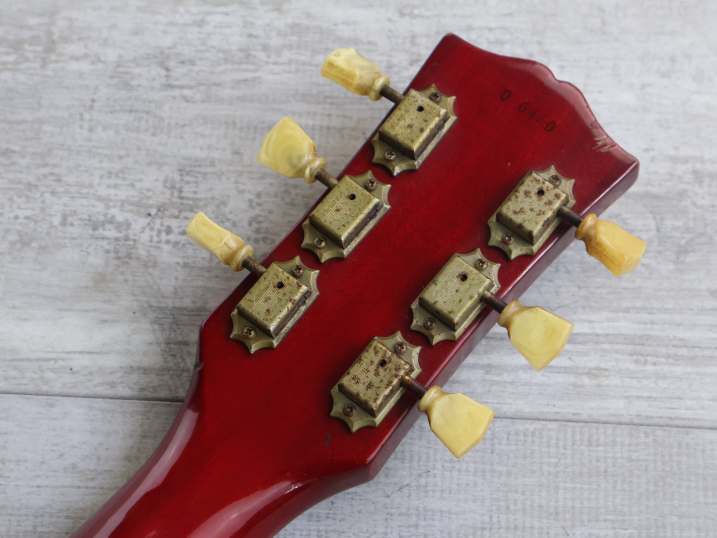 1980 Greco Japan EG-450 Super Power Les Paul Standard (Cherry Sunburst)