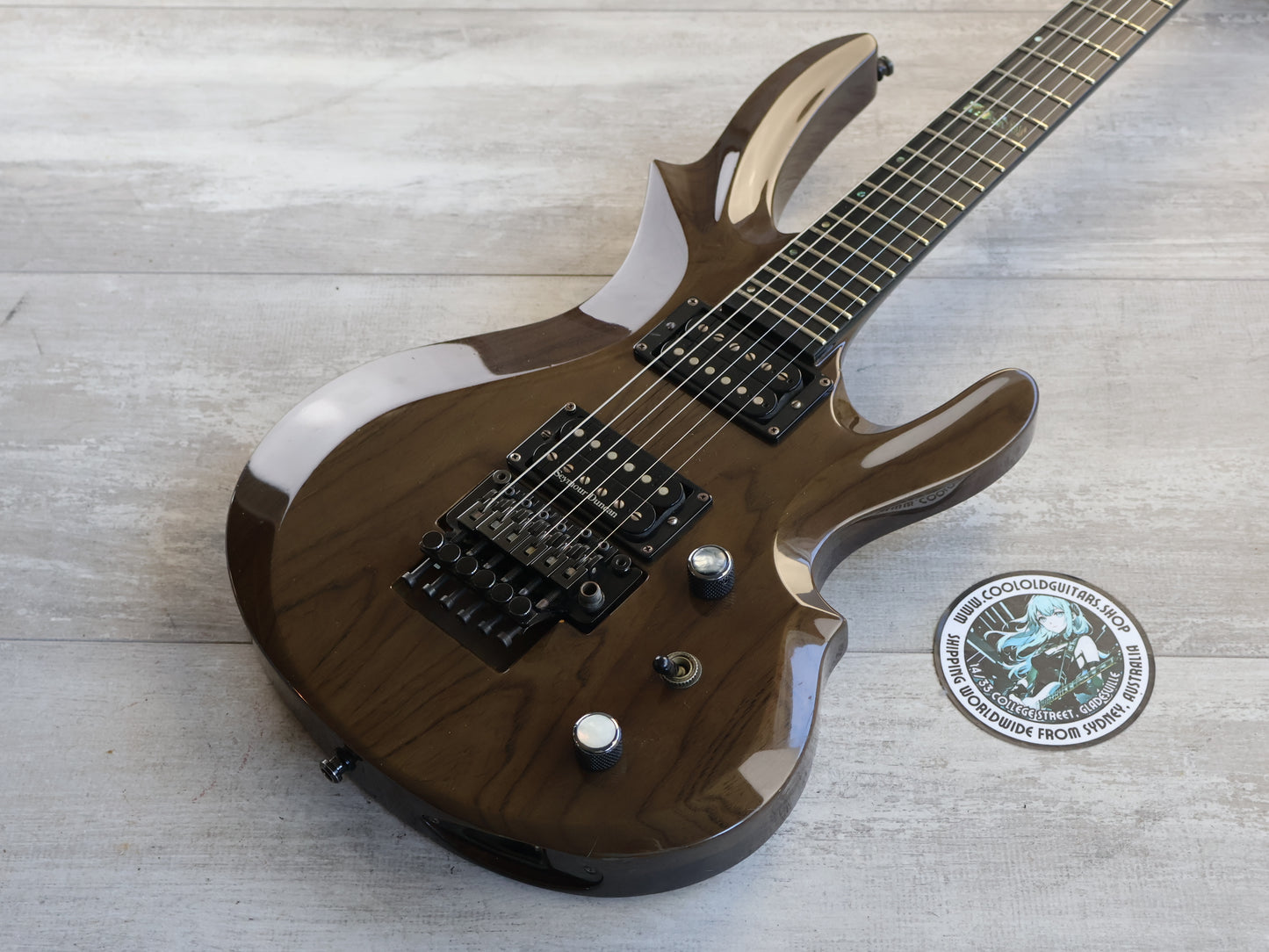 2007 ESP Japan Reindeer Teru Custom (See Thru Black)