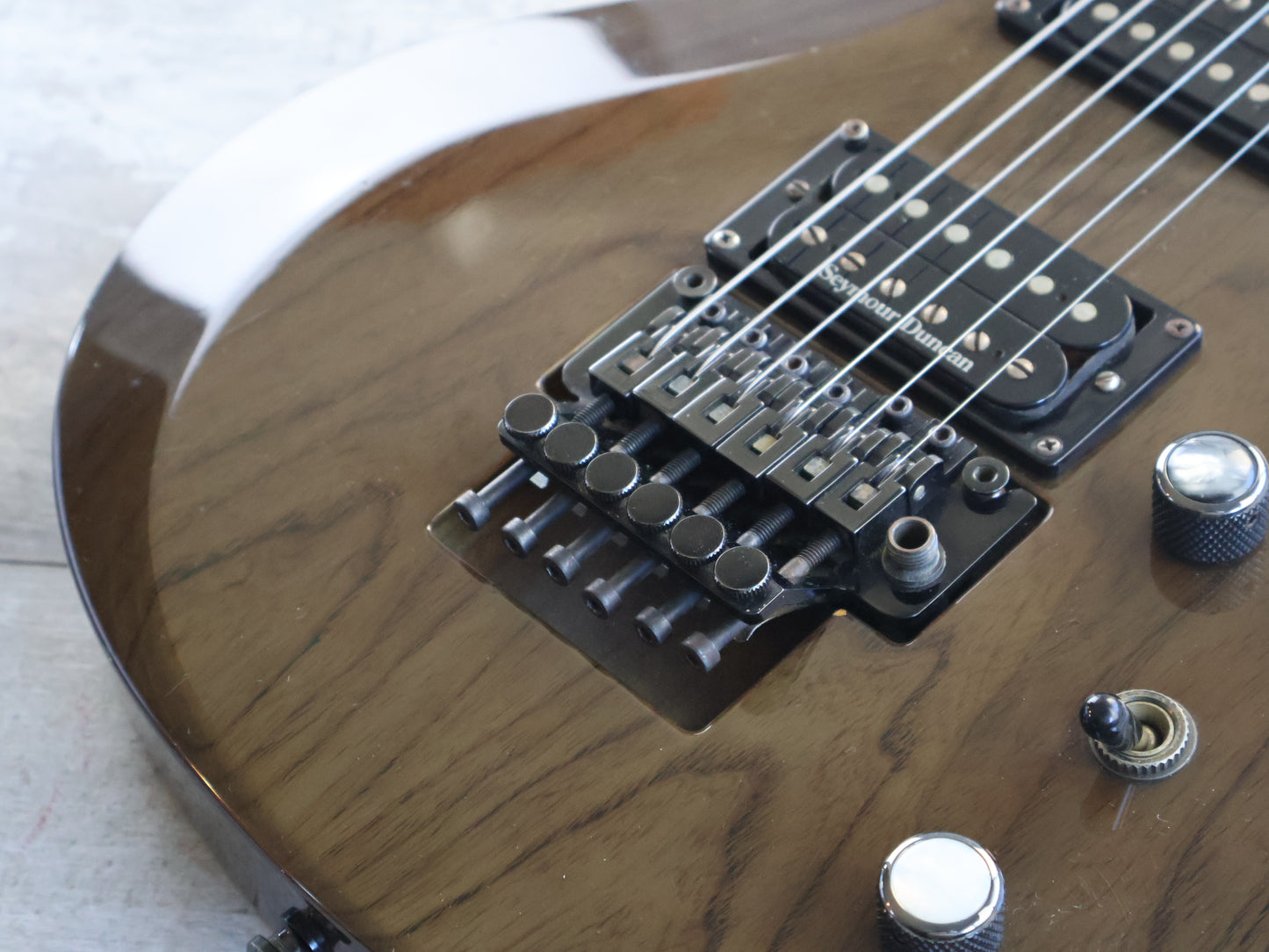 2007 ESP Japan Reindeer Teru Custom (See Thru Black)