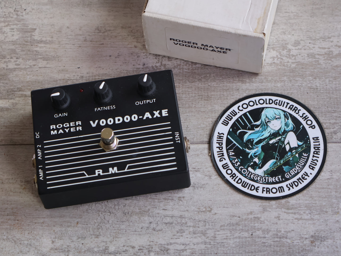 Roger Mayer Voodoo-Axe Classic Fuzz Splitter