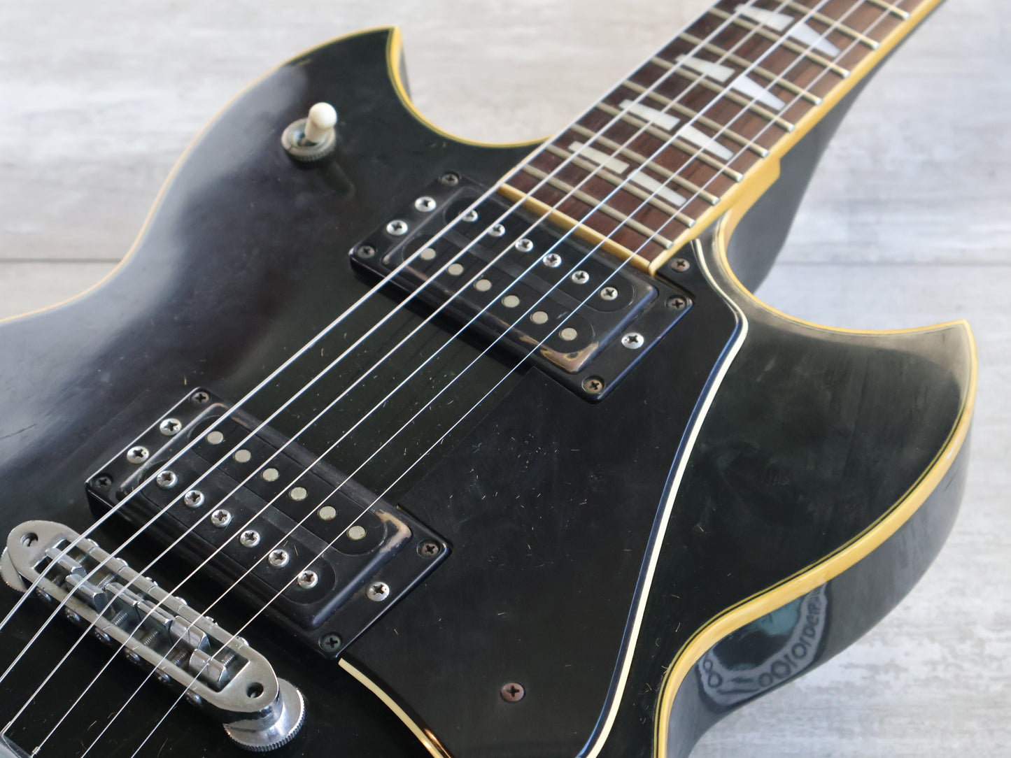 1980's Yamaha Japan SG Double Cutaway (Black)