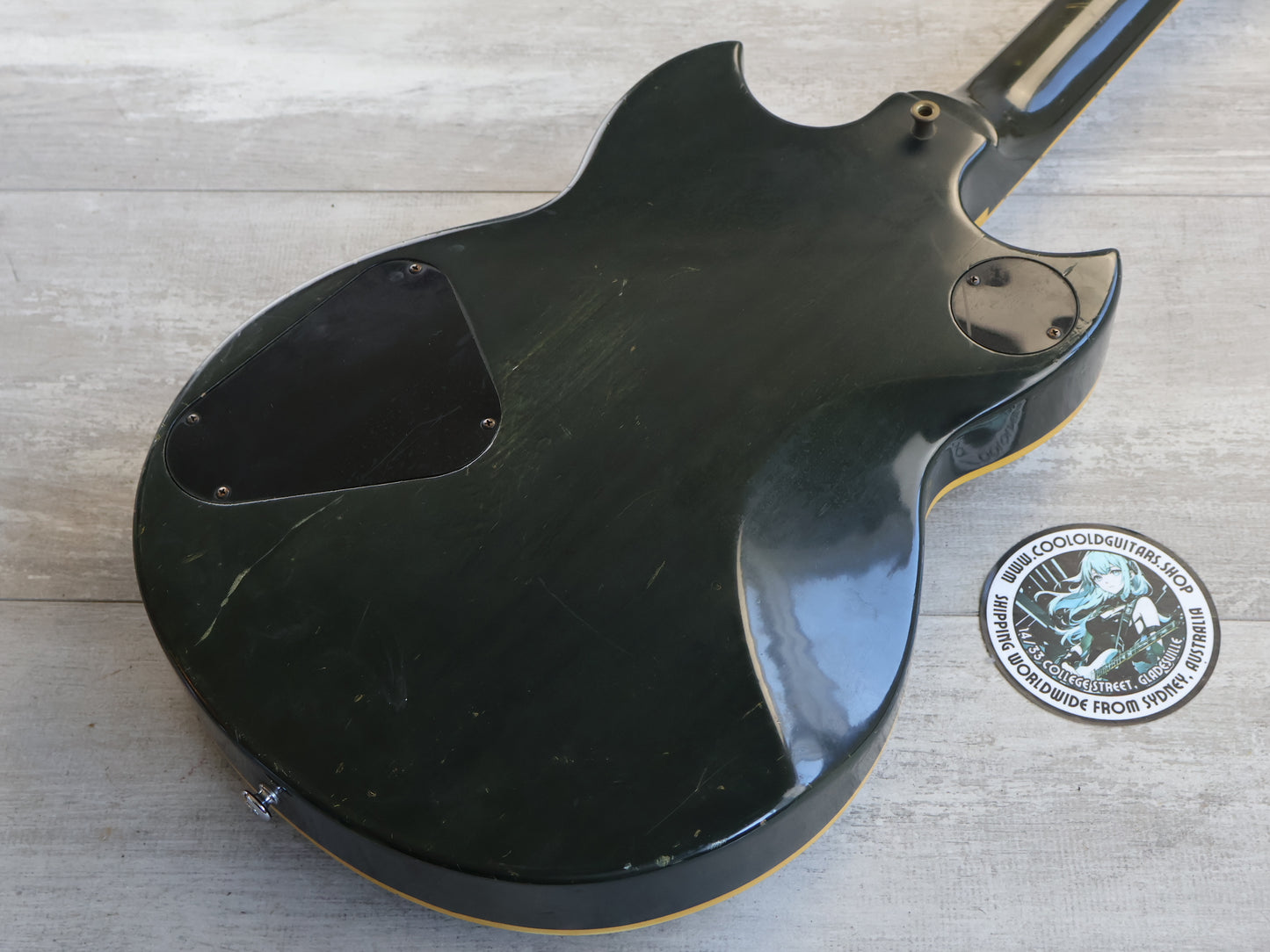 1980's Yamaha Japan SG Double Cutaway (Black)