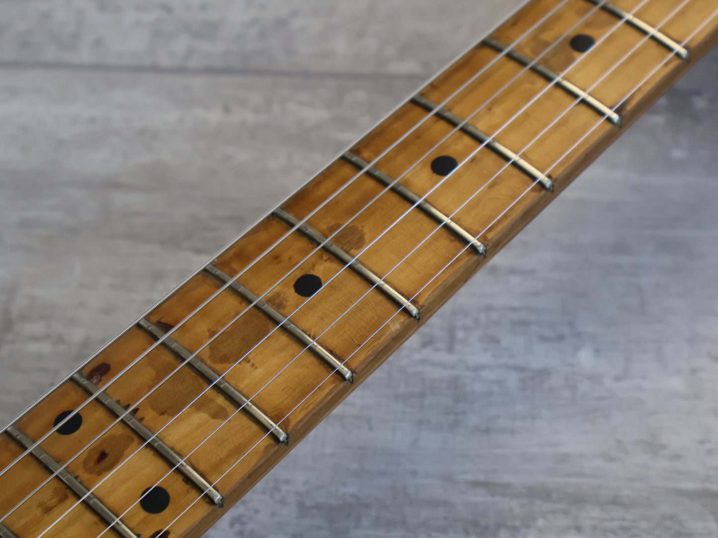 1980 Tokai ST-60 "Refined Pieces"'58 Reissue Stratocaster (Relic'd Two-Tone Sunburst)