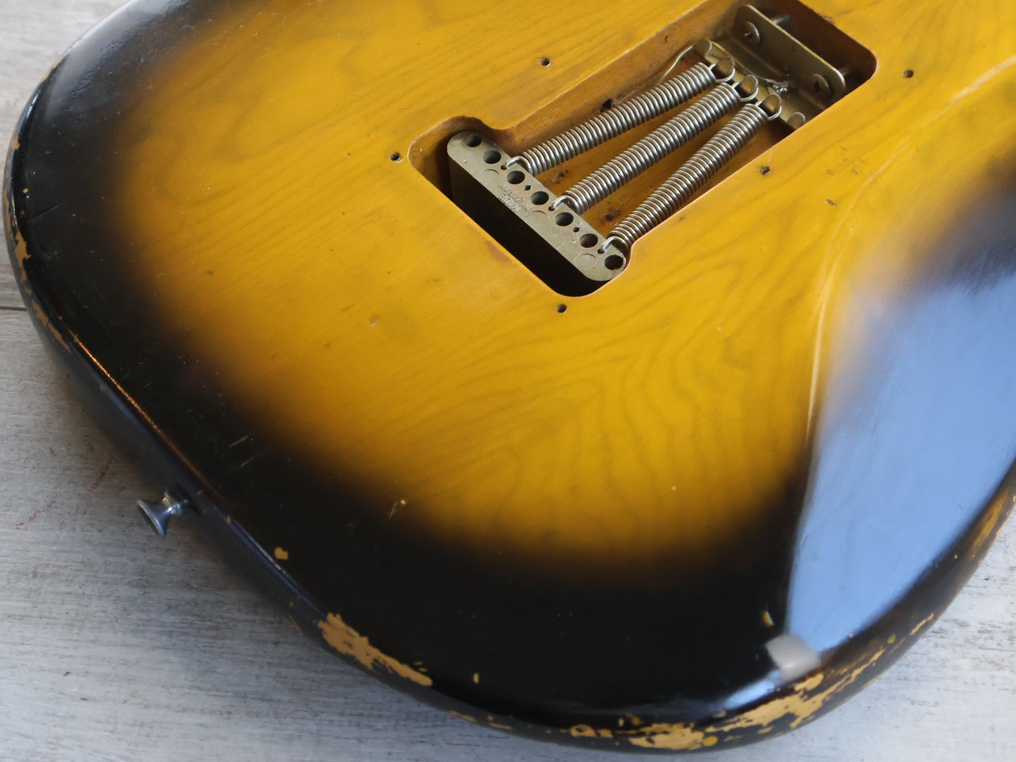 1980 Tokai ST-60 "Refined Pieces"'58 Reissue Stratocaster (Relic'd Two-Tone Sunburst)