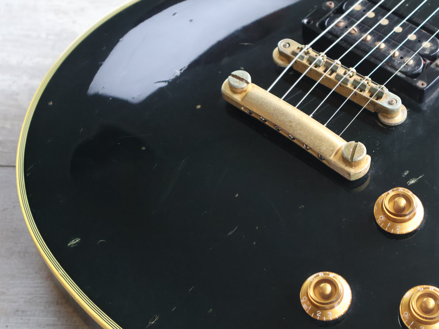 1990 Greco Japan EGC-480 Les Paul Custom (Ebony)