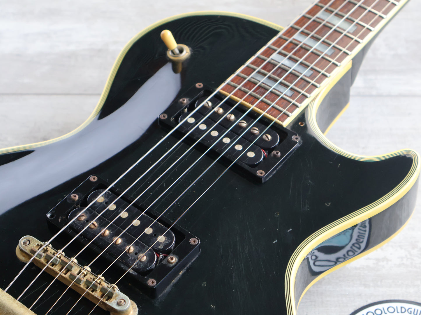 1990 Greco Japan EGC-480 Les Paul Custom (Ebony)
