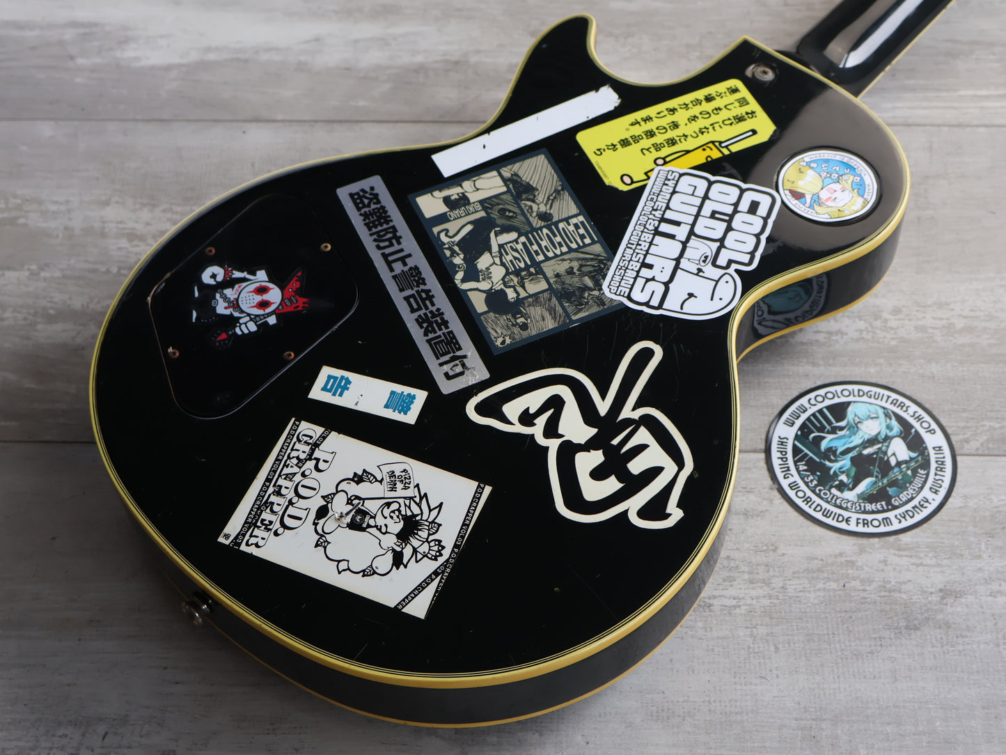 1990 Greco Japan EGC-480 Les Paul Custom (Ebony)