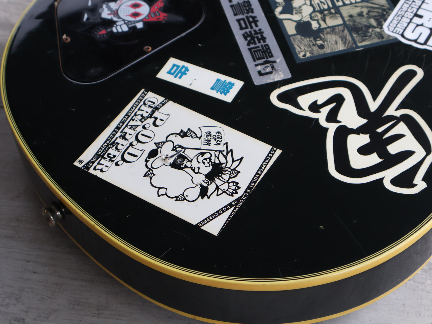 1990 Greco Japan EGC-480 Les Paul Custom (Ebony)