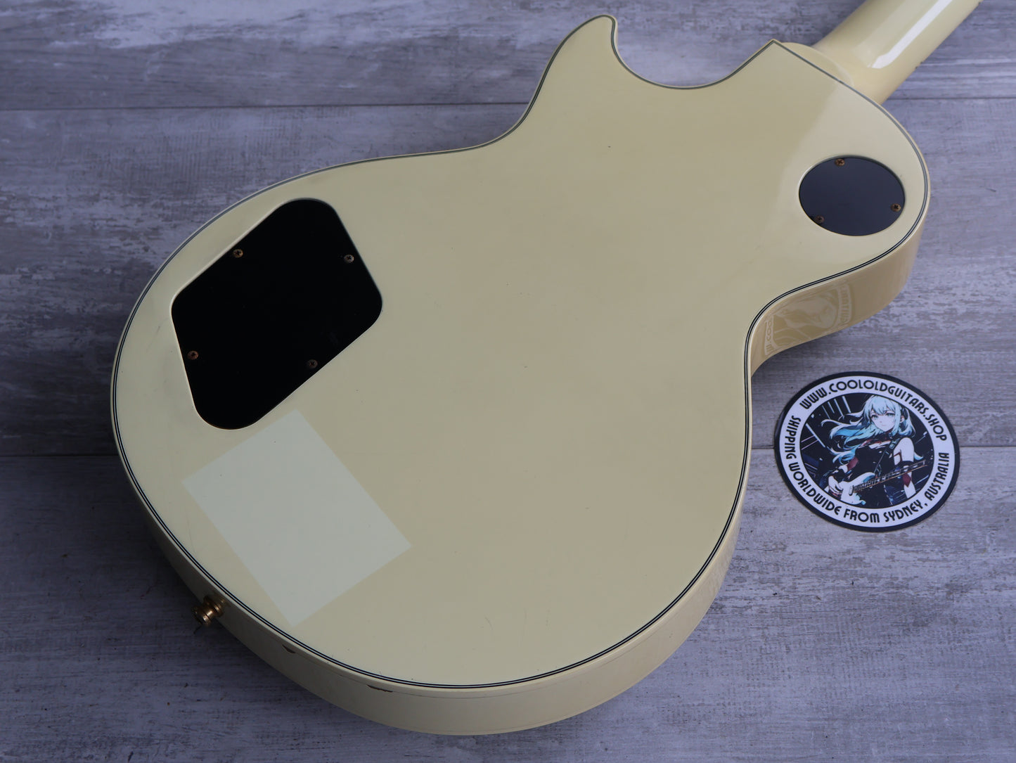 1988 Orville by Gibson Japan LPC Les Paul Custom (Alpine White)
