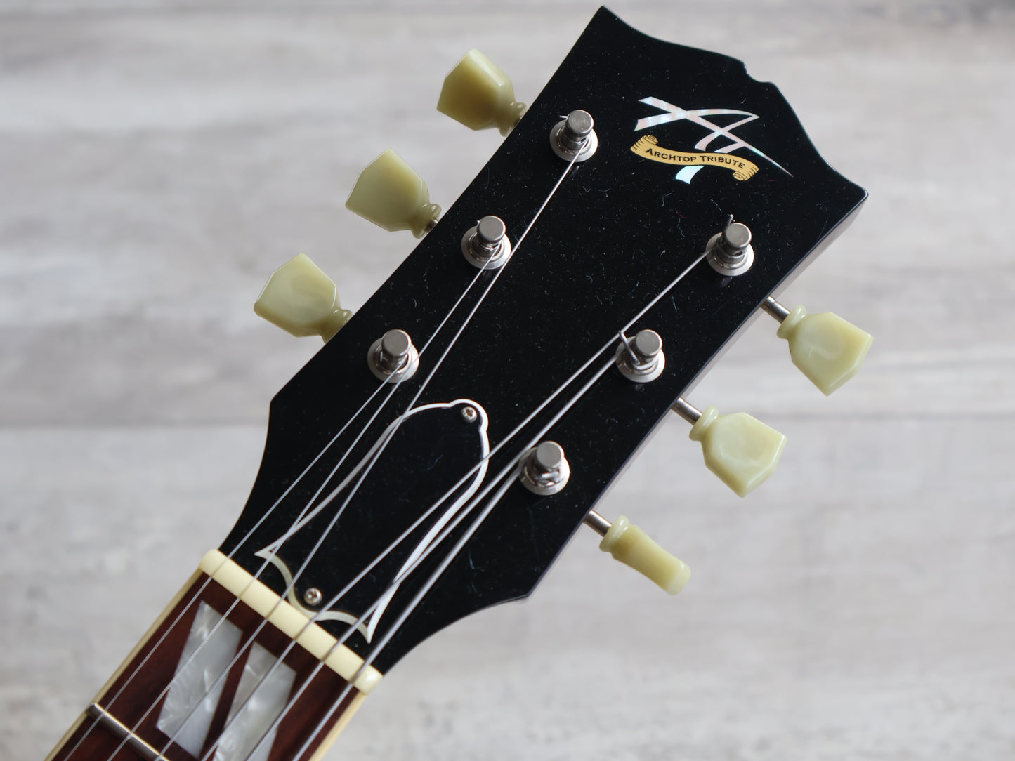 Westville Japan AT105LCL Archtop Tribute Classic LH Left Handed Hollowbody (Late 50's Burst)