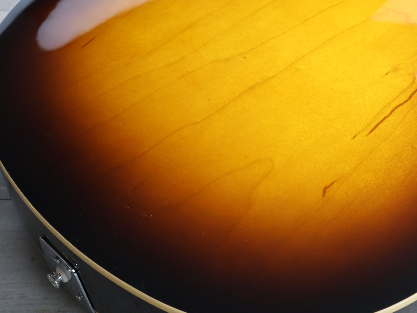 Westville Japan AT105LCL Archtop Tribute Classic LH Left Handed Hollowbody (Late 50's Burst)
