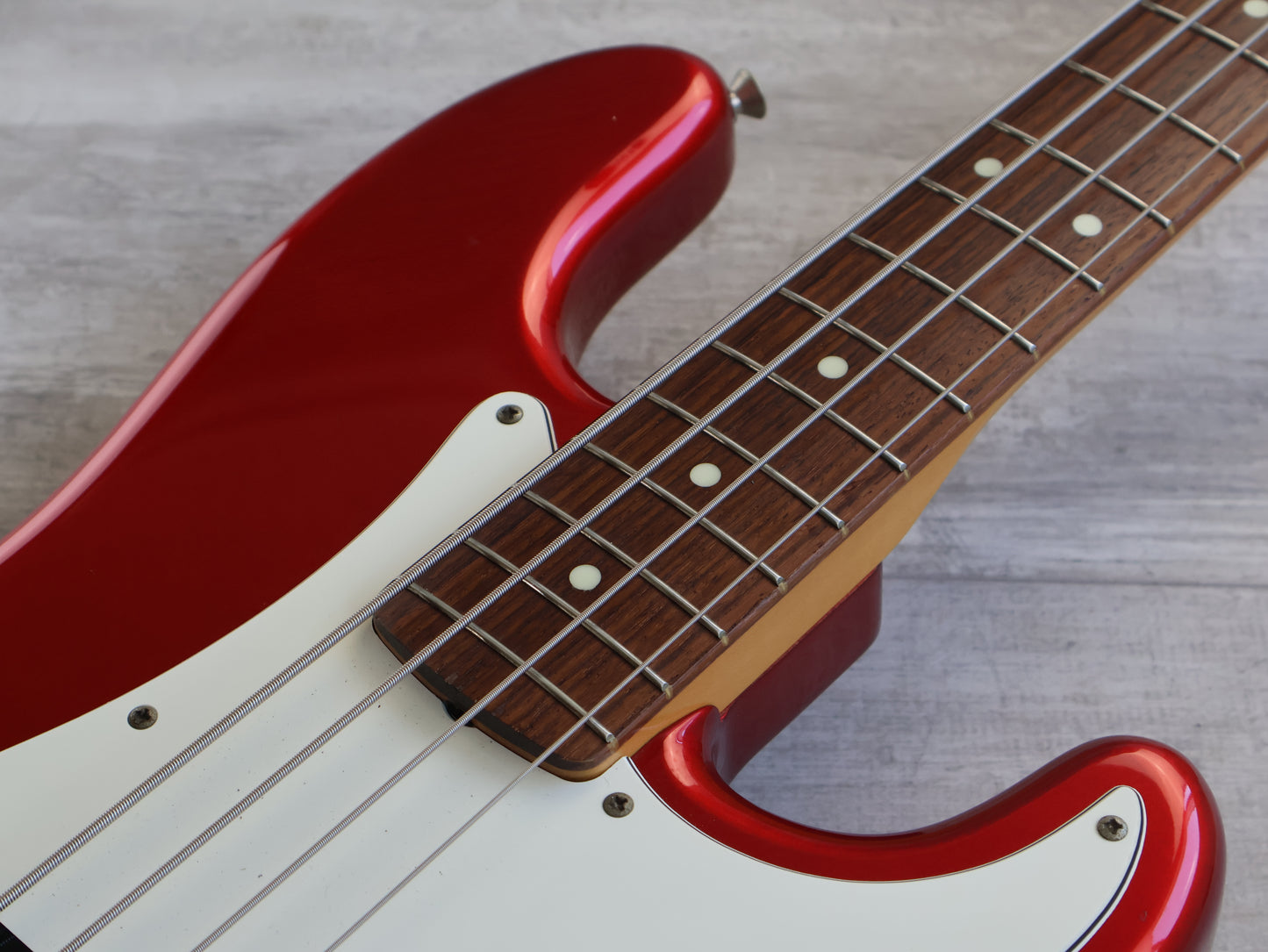 1993 Fender Japan PB62-53 '62 Reissue Precision Bass (Candy Apple Red)