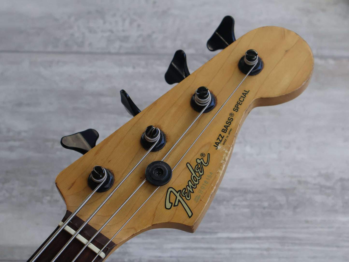 1988 Fender Japan "Jazz Bass Special" Duff McKagen Bass (Black)