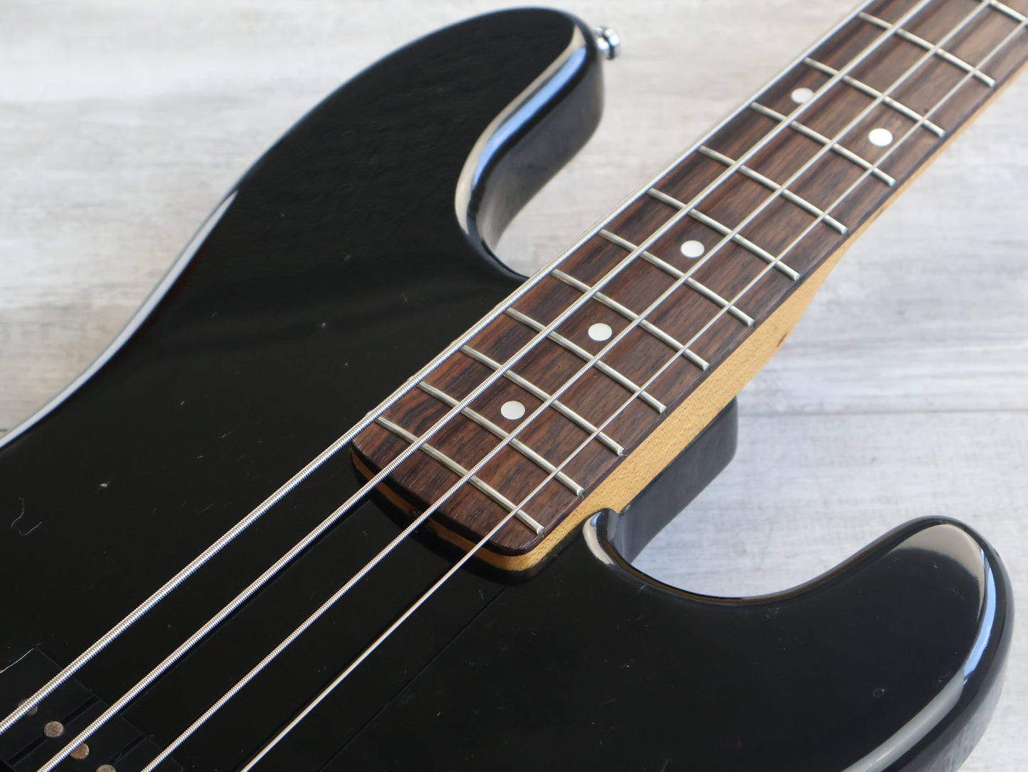 1988 Fender Japan "Jazz Bass Special" Duff McKagen Bass (Black)