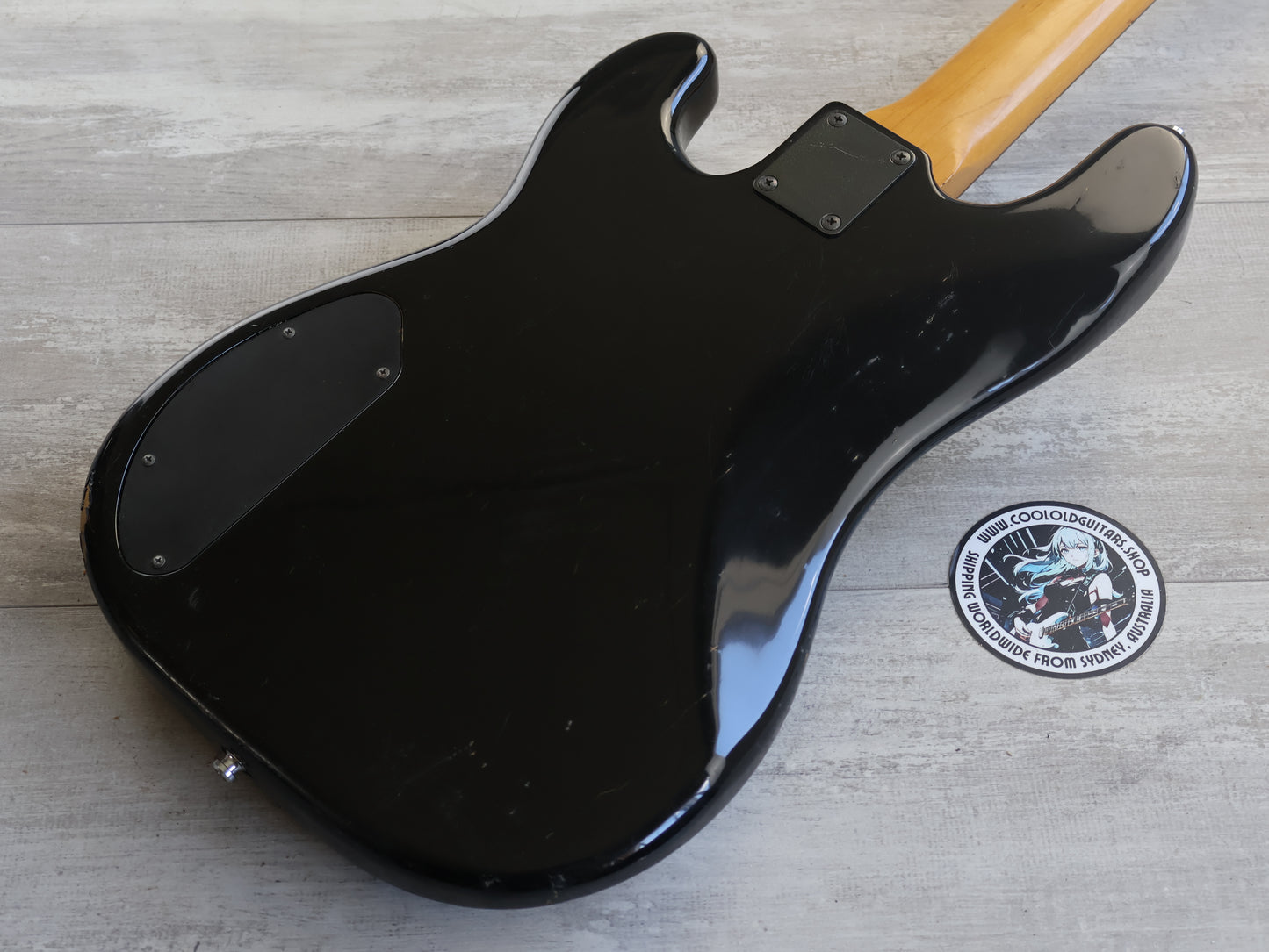 1988 Fender Japan "Jazz Bass Special" Duff McKagen Bass (Black)