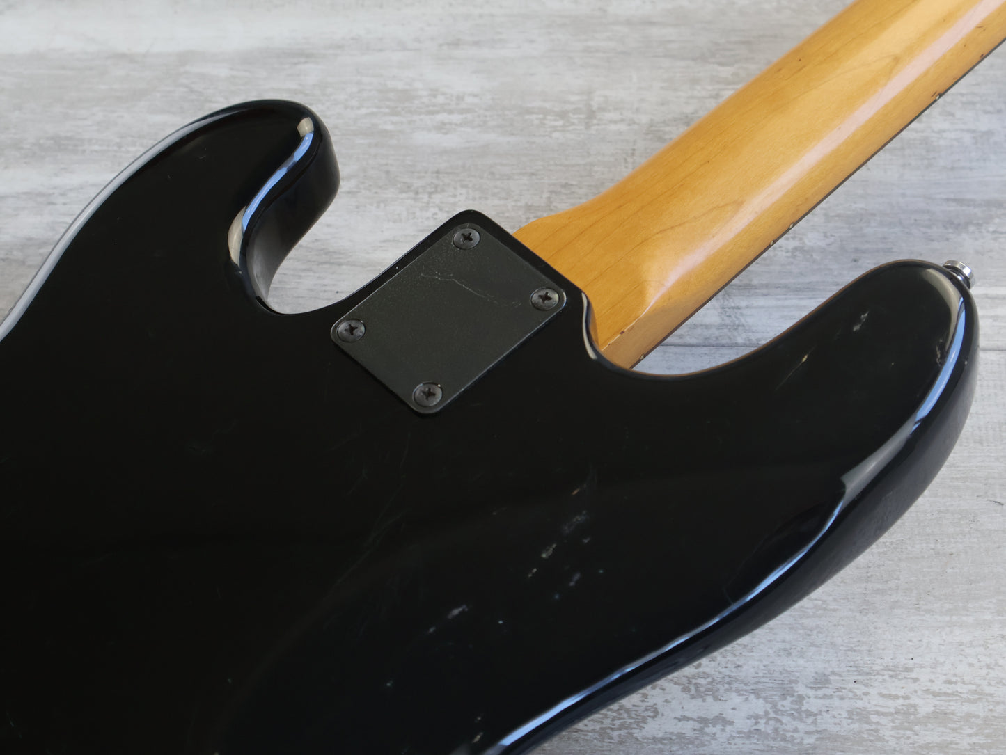 1988 Fender Japan "Jazz Bass Special" Duff McKagen Bass (Black)