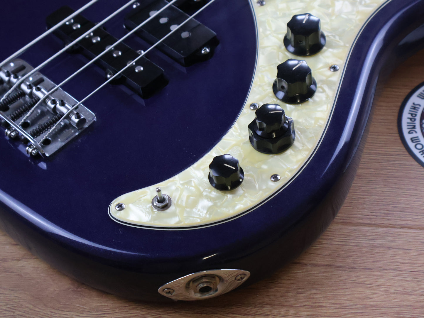 2000 Fender USA Urge II Stu Hamm Bass (Sapphire Metallic)