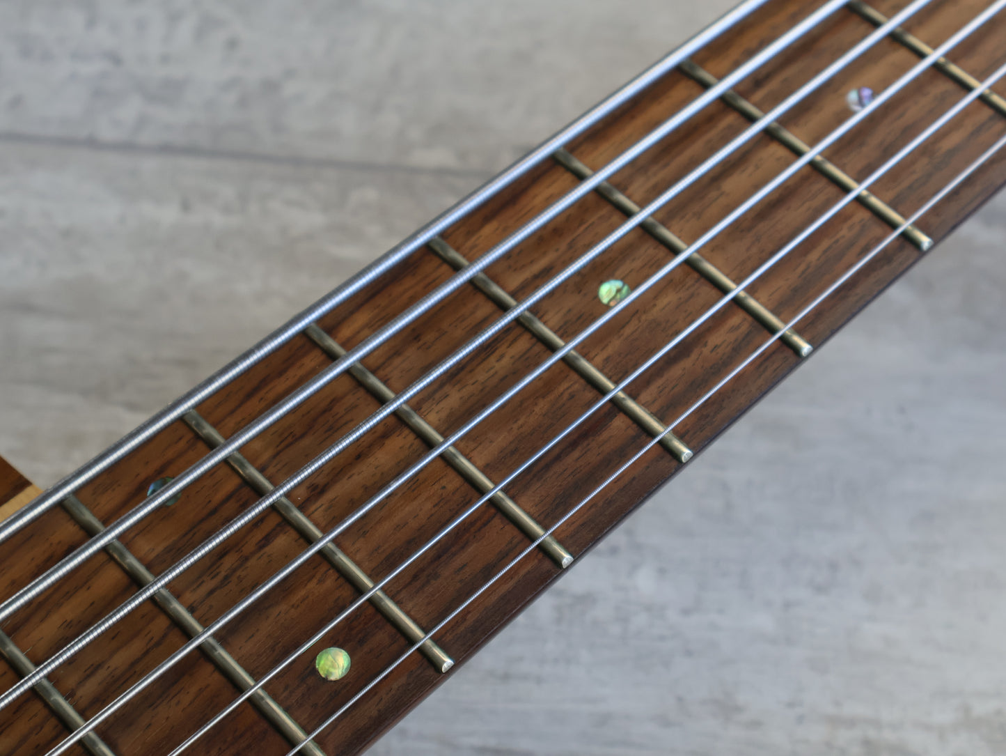 2013 Ibanez BTB686SC 6-String Neckthrough Bass (Natural Flat)