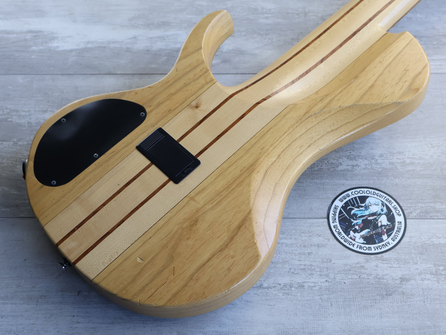 2013 Ibanez BTB686SC 6-String Neckthrough Bass (Natural Flat)