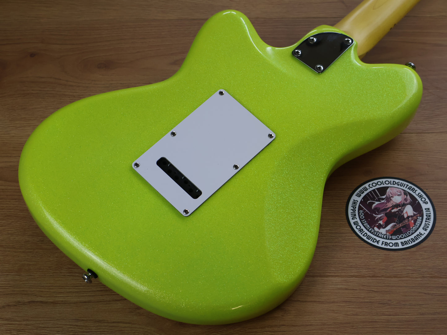 Ibanez YY10 Yvette Young Signature Talman (Slime Green Sparkle)