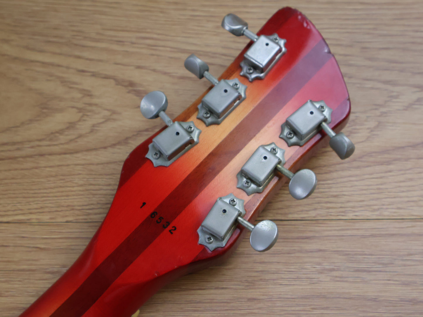 1991 Greco RG-100 Semi Hollowbody Double Cutaway (Fireglo)