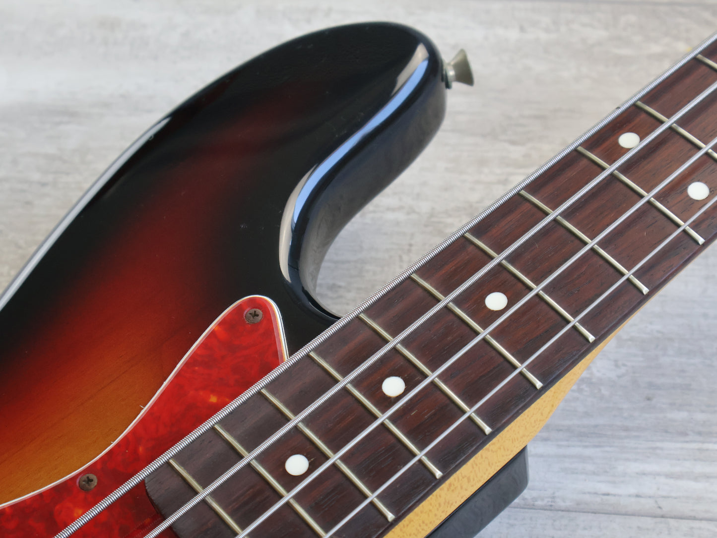 1997 Fender Japan (by Tokai) JB62-58 '62 Reissue Jazz Bass (Sunburst)