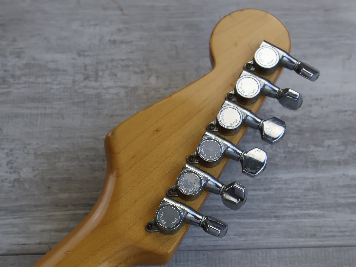 1985 Fender Squier ST-335 Contemporary Series Japan HH Stratocaster (Black)