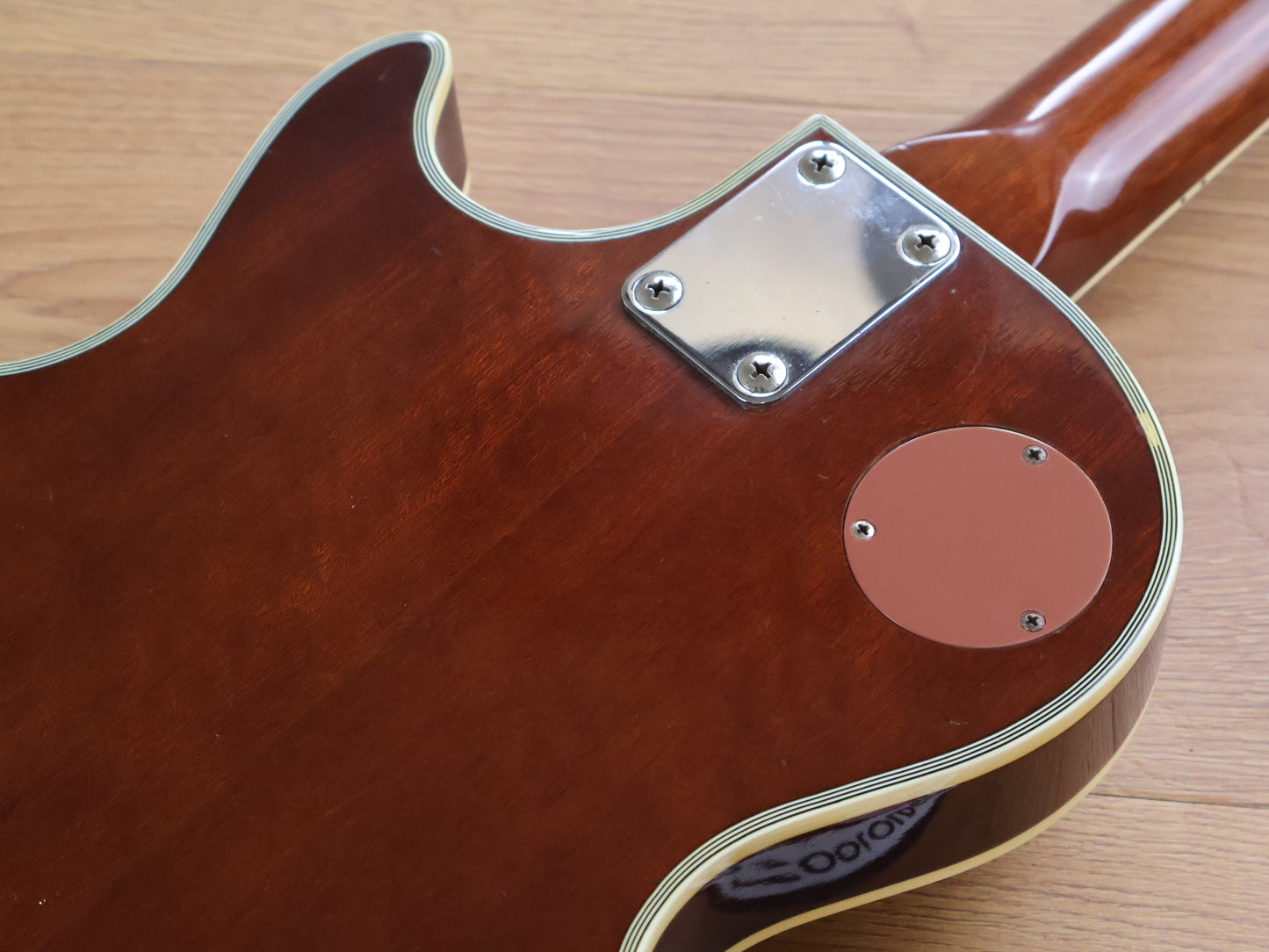 1970's Kasuga Japanese Les Paul Custom (Brown Sunburst)