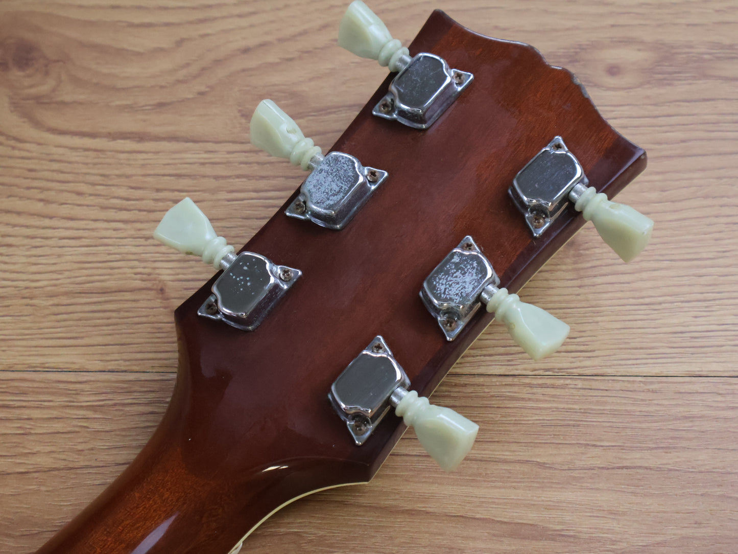 1970's Kasuga Japanese Les Paul Custom (Brown Sunburst)