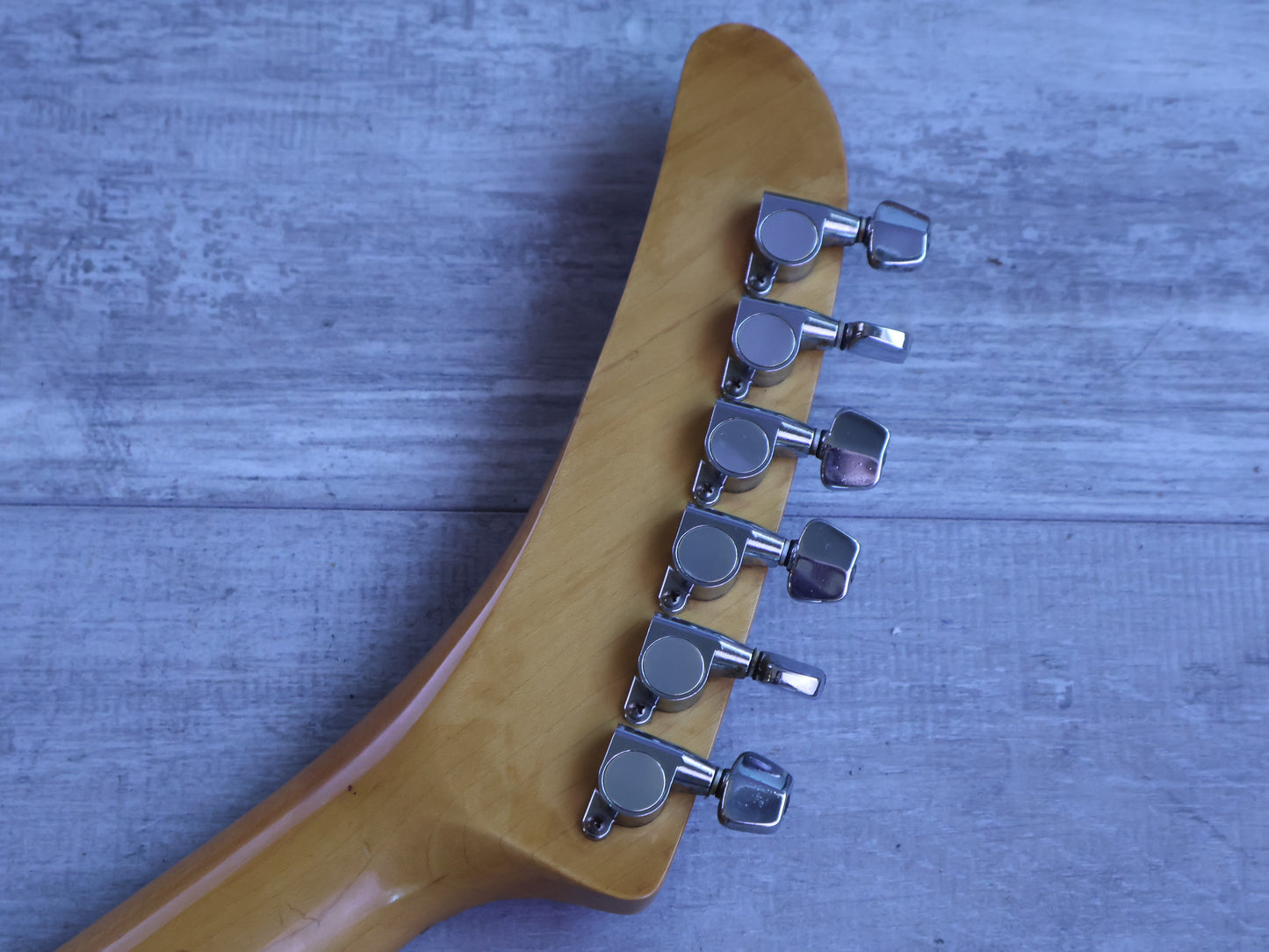 1980's Riverhead (by Headway Japan) HH Superstrat (Candy Apple Red)