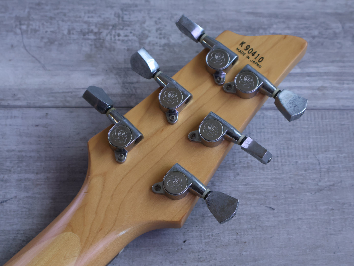 1990 Heartfield (by Fender Japan) RR-7 "Rock and Roll" (Black)