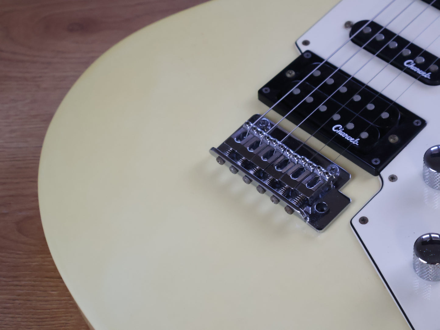 2000's Charvel Japan EM-SC Surfcaster Offset (Vintage White)