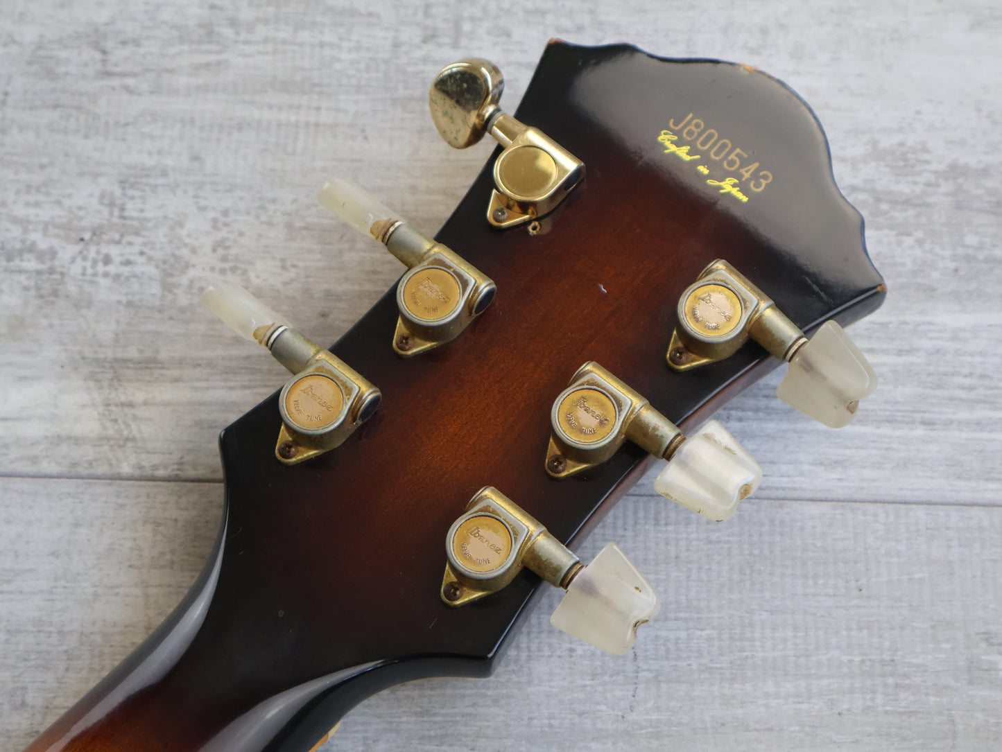 1983 Ibanez Japan JP20 Joe Pass Signature Hollowbody (Brown Sunburst)