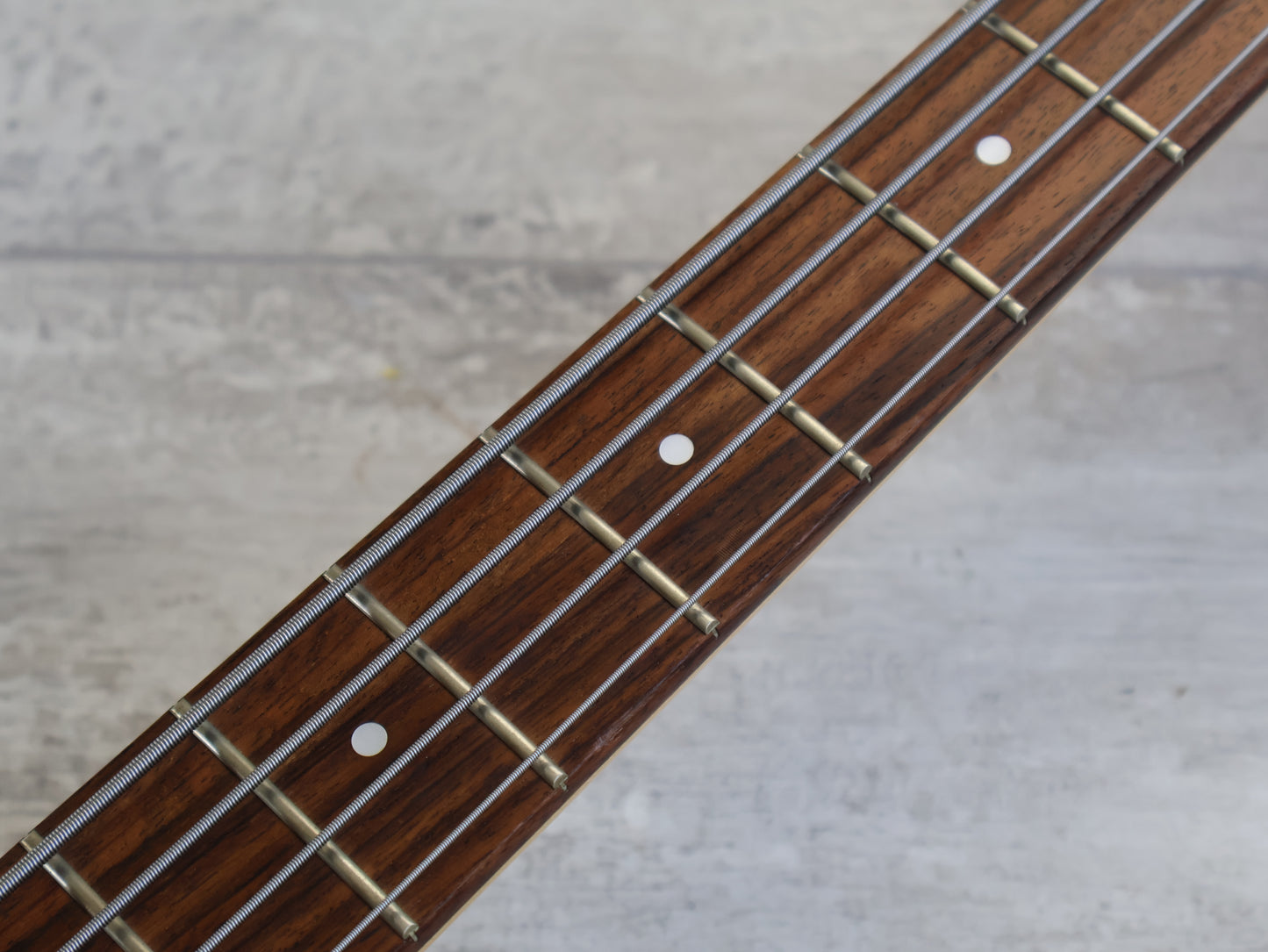 1990's Fernandes Japan FRB-45 Revolver Bass (Yellow)