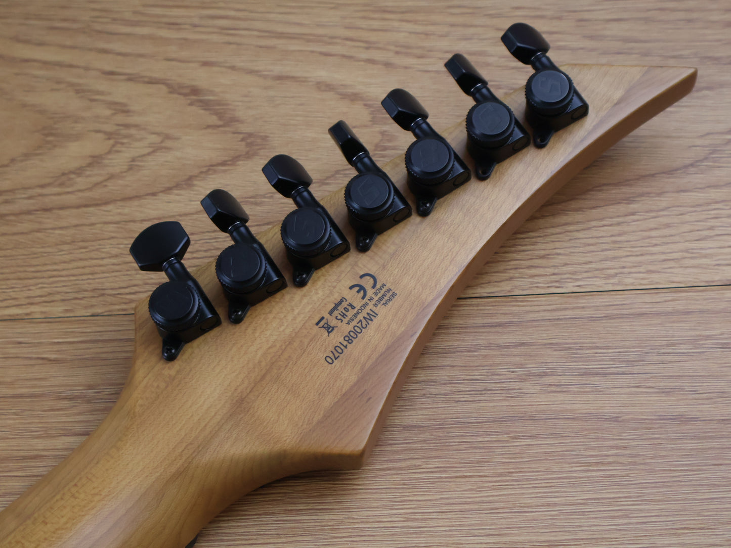 Solar AB1.7BOP Artist Limited Edition 7-String w/Evertune (Black Open Pore)