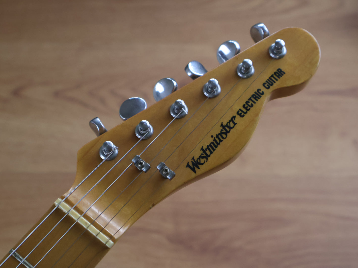 1976 Westminster TE-400N Thinline Telecaster (Natural)
