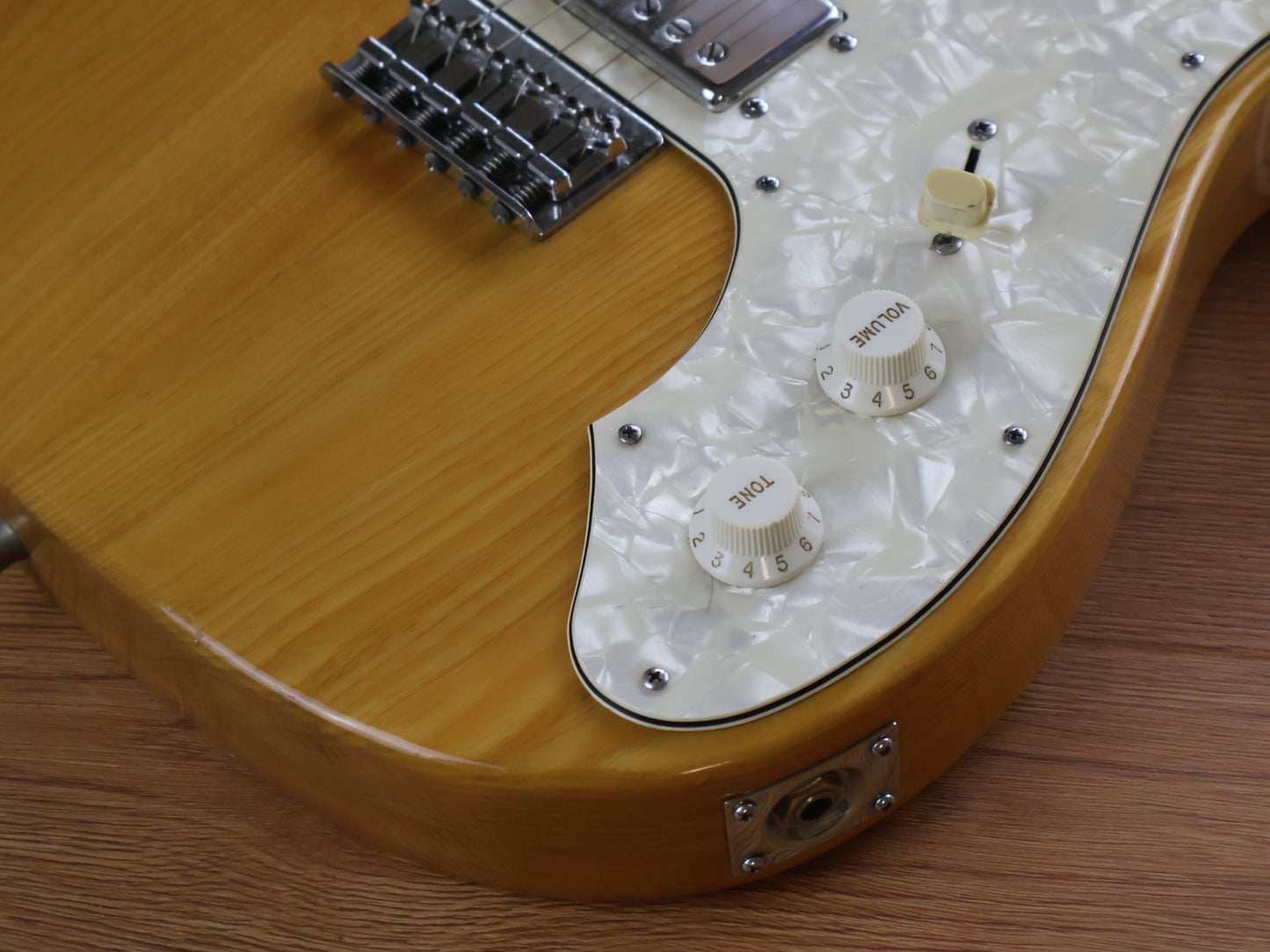 1976 Westminster TE-400N Thinline Telecaster (Natural)