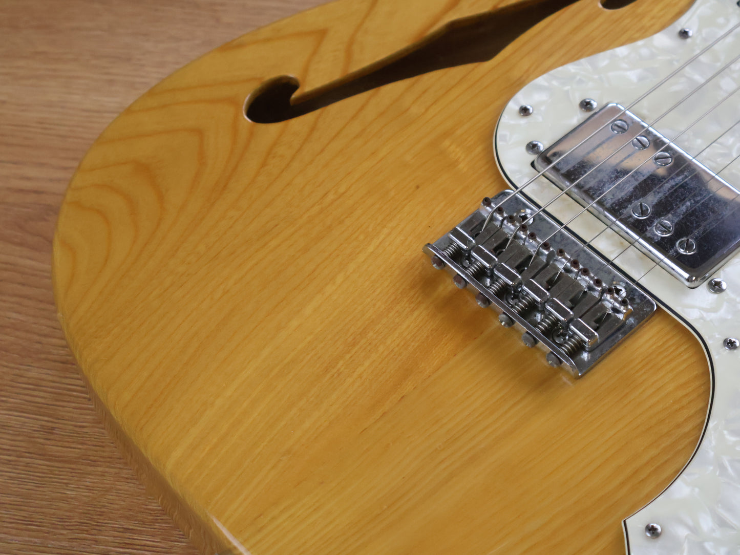 1976 Westminster TE-400N Thinline Telecaster (Natural)