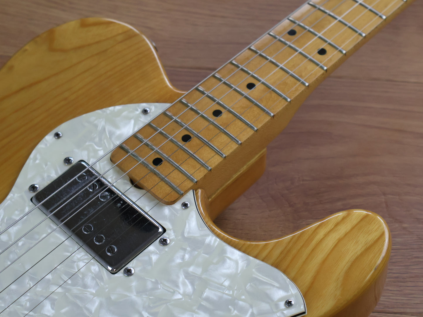 1976 Westminster TE-400N Thinline Telecaster (Natural)