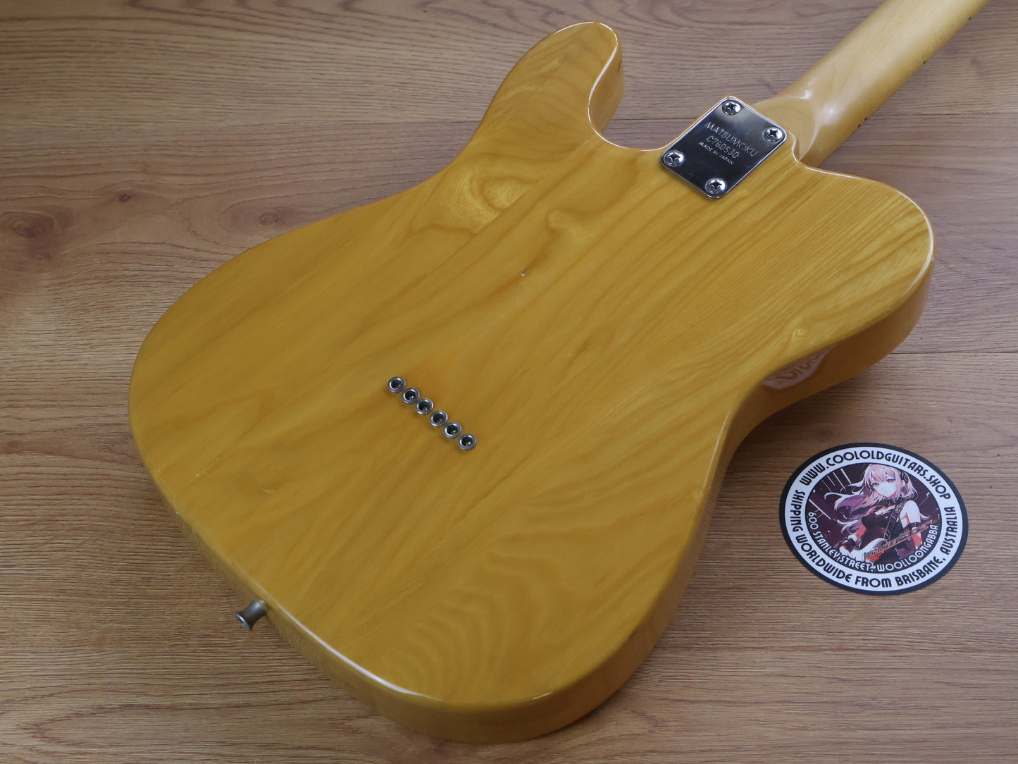 1976 Westminster TE-400N Thinline Telecaster (Natural)