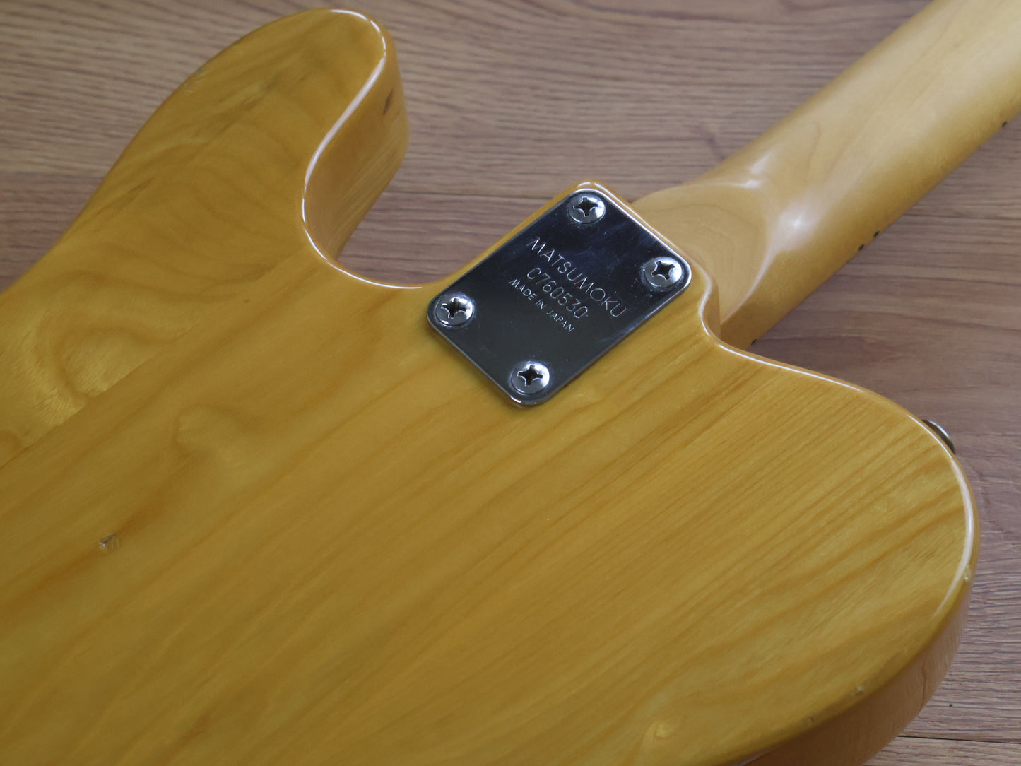 1976 Westminster TE-400N Thinline Telecaster (Natural)