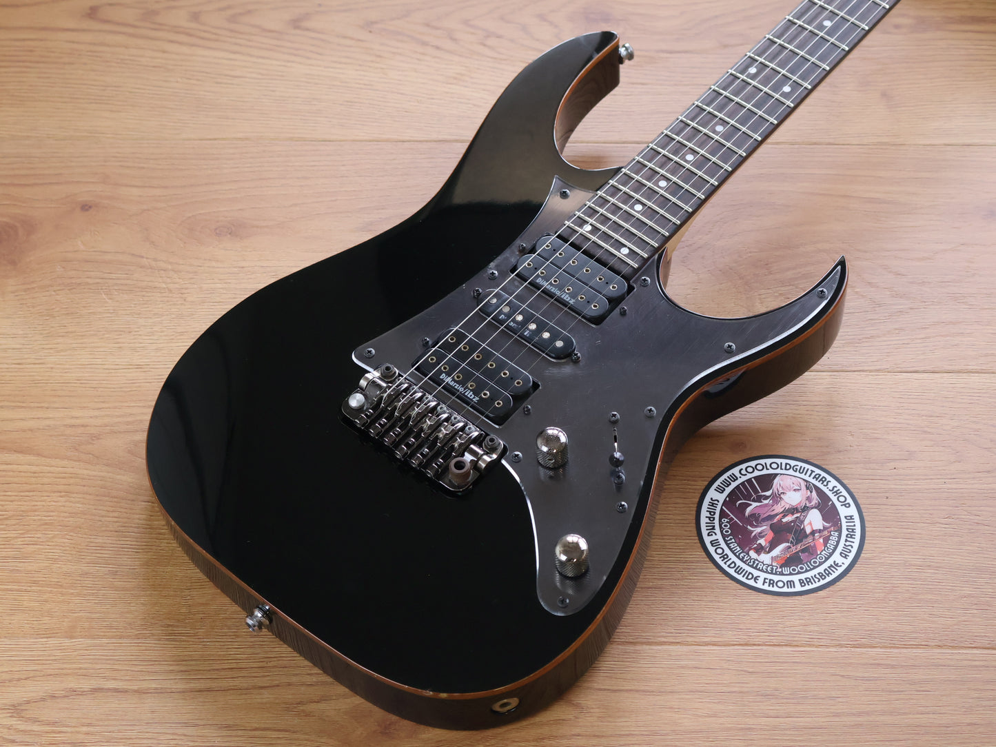 2016 Ibanez Japan RGV3750 Prestige HSH Superstrat (Black)