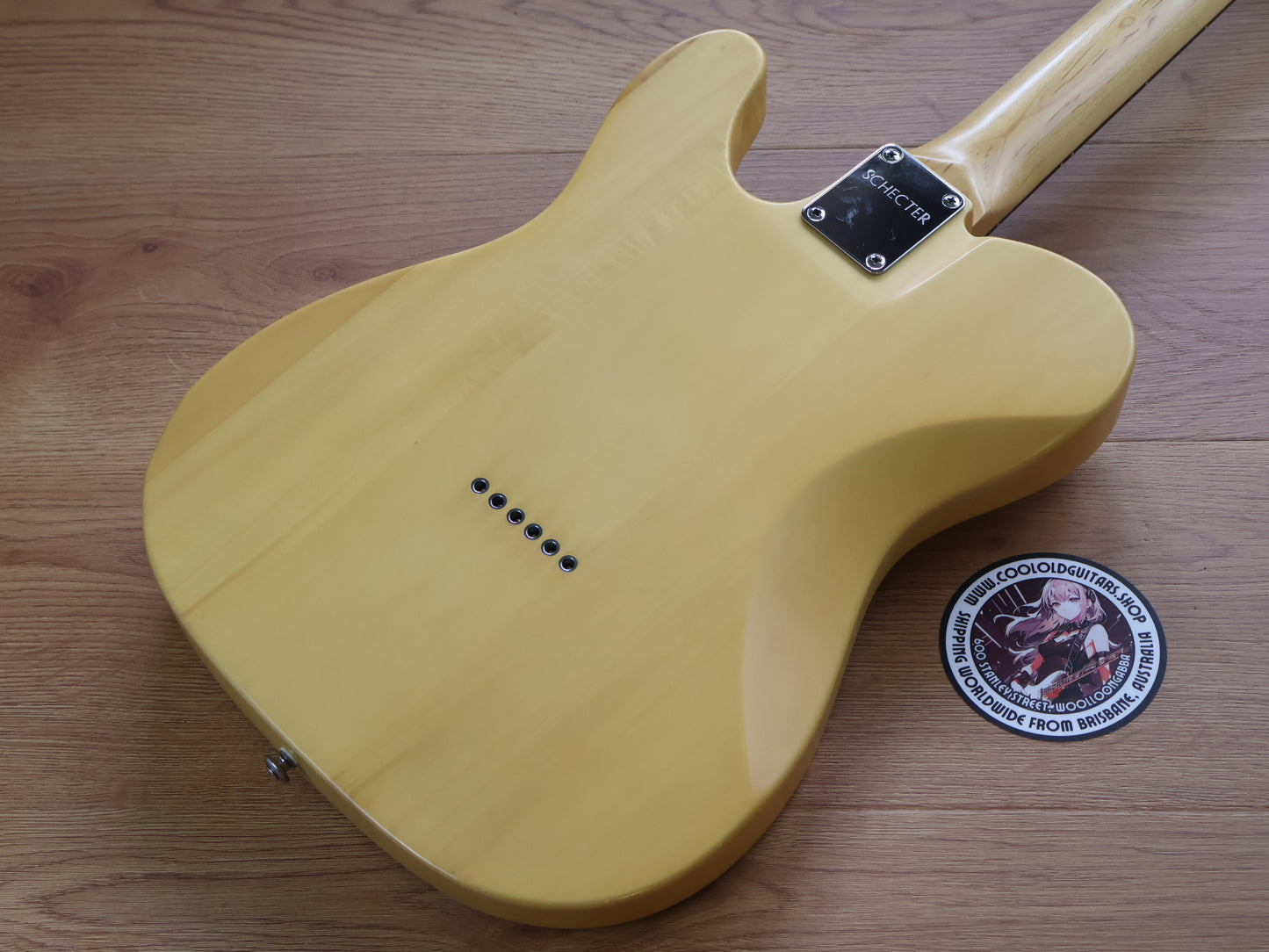 2001 Schecter Diamond Series PT-Standard Telecaster (Natural)